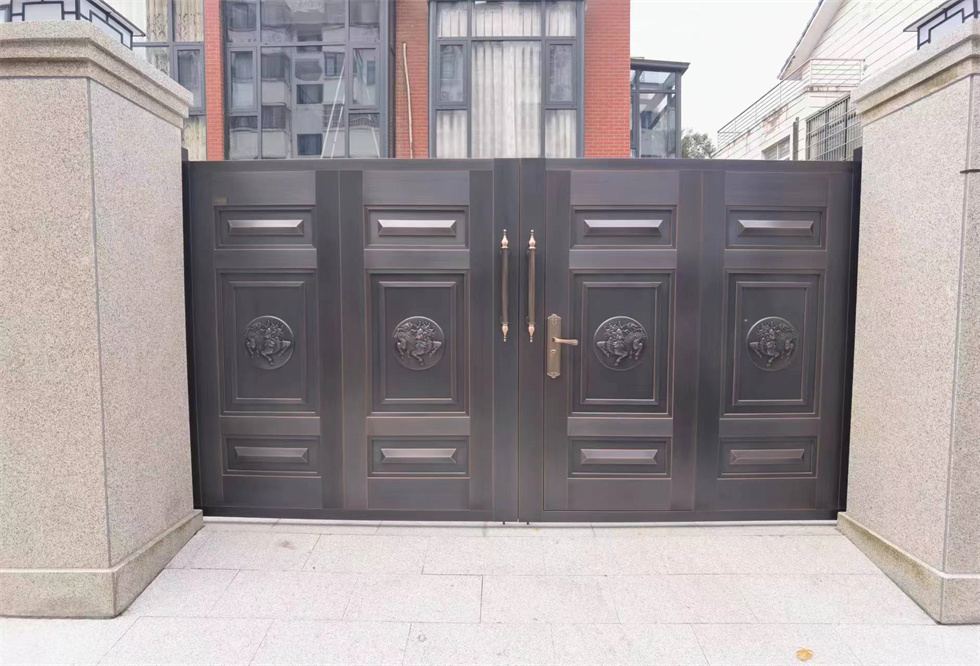 河南铝艺大门厂家批发